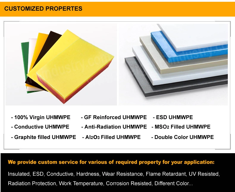 UHMWPE Plastic Bearing Pad, 100% Virgin Material, Polyethylene HDPE Sheets, Prices for HDPE Sheets, HDPE Liner Sheet