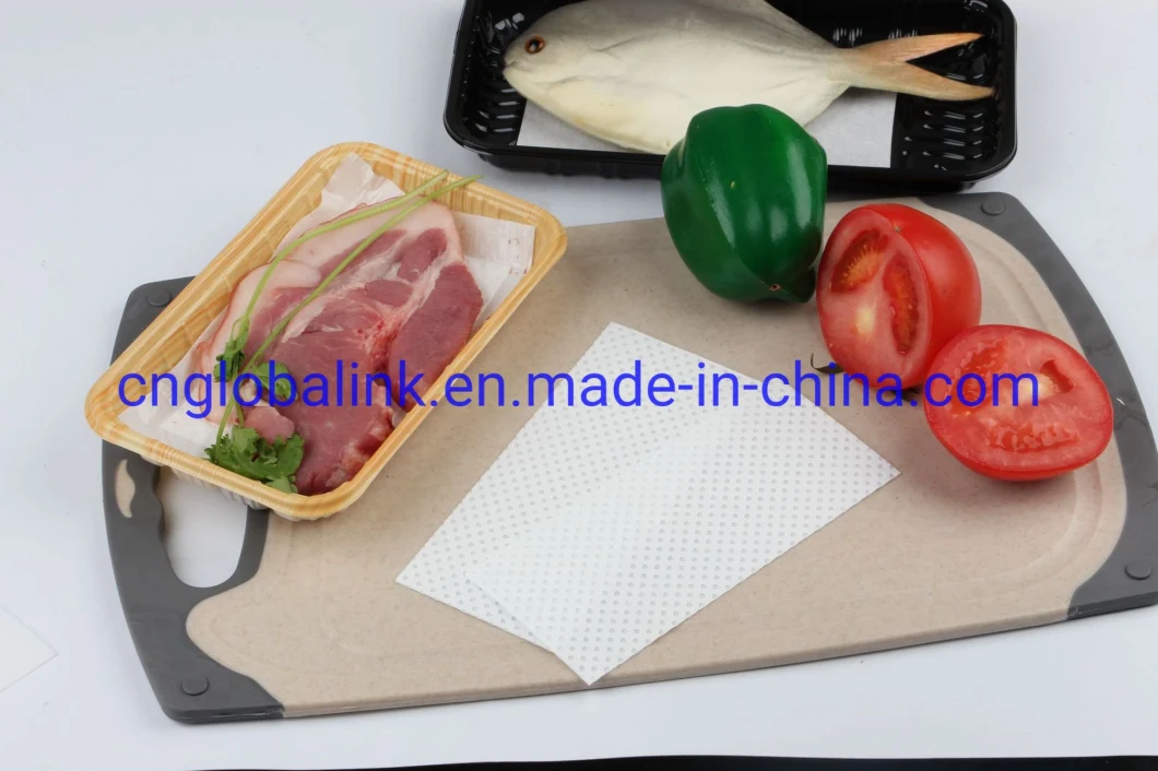 Disposable Absorbent Meat Sea Food Fruit Pad