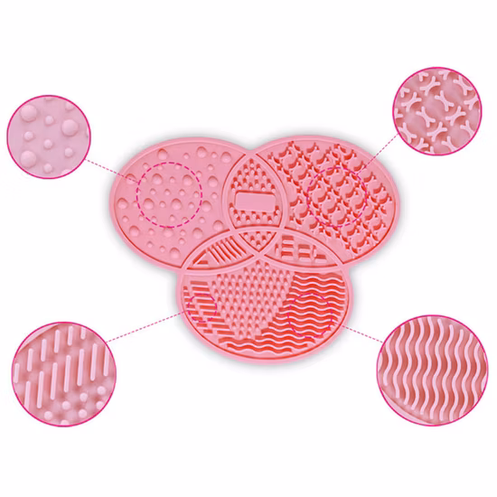 Cepillo para platos de silicona de color Cepillo para frutas Almohadilla de silicona
