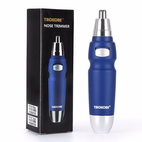 Recortadora de orejas de nariz eléctrica, seguridad para hombres, máquina de limpieza de barba
